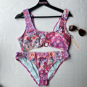 Nanette Lepore  2pc Cait bikini swim set